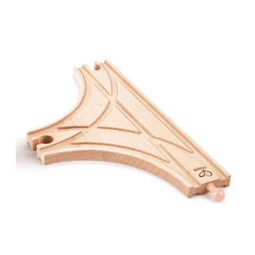 Hape E3775 T-Schiene (1 Stück) für Holzeisenbahn