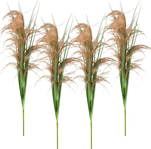 Kunstzweig Schilfgraszweig, Creativ green, Höhe 105 cm, mit täuschend echter Blüte