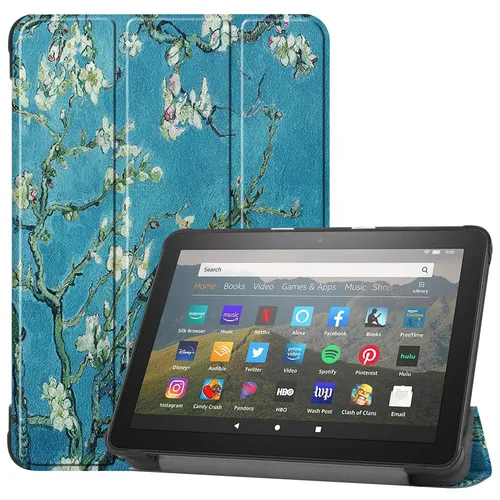 Hülle für Amazon Fire HD8/Plus 2020/2022 (10/12.Gen) Zoll Smart Cover Sleep/Wake