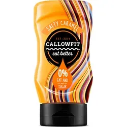 Callowfit Sauce süß fettfrei ohne Zuckerzusatz 300ml Salty Caramel
