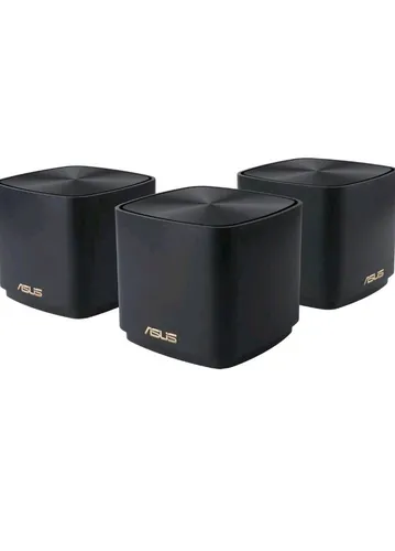 ASUS ZenWiFi XD4 Plus - WiFi 6 Mesh System 3er-Pack, blitzschnelles AX1800 Dual-Band WLAN mit AiMesh für nahtlose Vernetzung in großen Wohn- oder Arbeitsbereichen