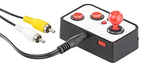 MGT Mobile Games Technology Spielekonsole: Retro-Videospiel-Controller mit 200 8-Bit-Games und TV-Anschluss (Retro TV Spielekonsole, Retro Spiel, Automat)