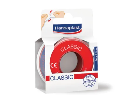 Hansaplast Fixierpflaster Classic 5mx2,5cm von BEIERSDORF SpA