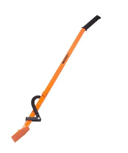 KOX Fällheber 130 cm - Baumarkt - Robuster Fällheber mit ergonomischem Griff für sicheres Fällen von Bäumen. Die auffällige Farbe sorgt für Sichtbarkeit bei schlechten Lichtverhältnissen.