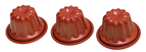 Tefal J3059004 Creabake Backformen-Set | 3-teilig | Karbonstahl