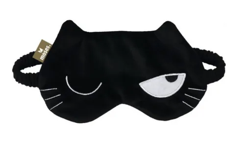 Schlafmaske, Ed, the cat, Katze, schwarz, Geschenk von Moses Verlag