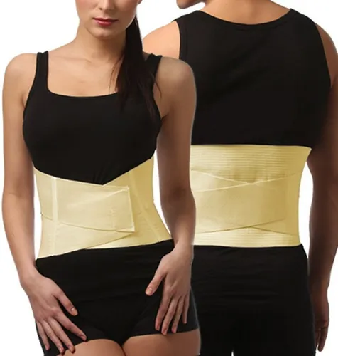 Tonus Elast Rückenbandage 0012 – Beige Lendenwirbelsäulenstütze - Bandage für effektive Unterstützung der Lendenwirbelsäule, Größe 4-XXL (99-108 cm), ideal zur Linderung von Rückenschmerzen.