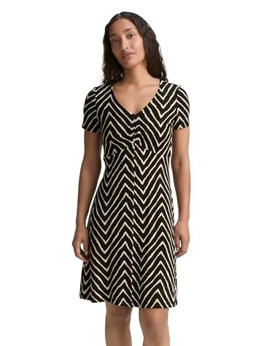 TOM TAILOR Sommerkleid mit All-Over Print von Tom Tailor