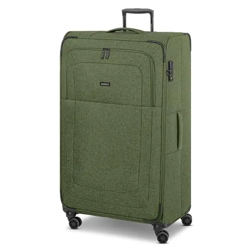 Redolz Weichgepäck-Trolley Essentials 12 - XL Volumen 130L - Weichschalenkoffer mit 130 Litern Volumen, ideal als XL Auto-Koffer. Mit geräuscharmen Rollen und TSA-Schloss für hohen Reisekomfort und Sicherheit.