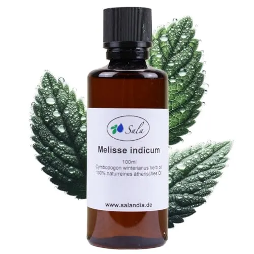 Sala Melissenöl indicum ätherisches Öl naturrein (100 ml PET-Flasche)
