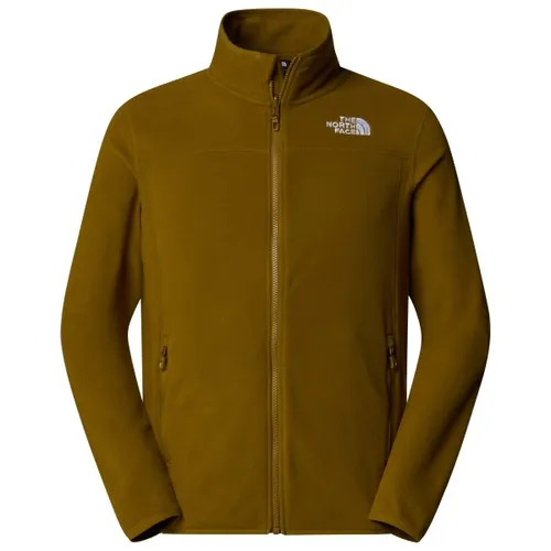 The North Face 100 Glacier Full Zip Fleecejacke Gr XS braun in braun von The North Face