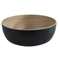 APS Schale -FRIDA- Ø 30 cm, H: 9,5 cm - Schalen & Schüsseln – Robuste Melaminschale, ideal für Snacks und Dips, pflegeleicht und stapelbar für optimalen Platz in der Küche.