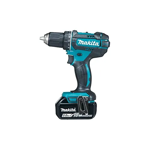 Makita DDF482T1 Bohrmaschine, 18 V (1 x 5 Ah) Li-Ion