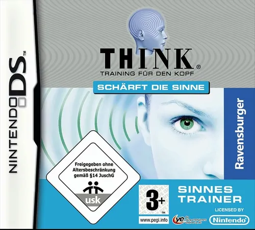 THINK: Sinnes Trainer DS - Lernspiel für Nintendo DS - Lernspiel für Nintendo DS, neu und originalverpackt, fördert die Sinne und eignet sich für alle Altersgruppen (USK ab 0 Jahre).