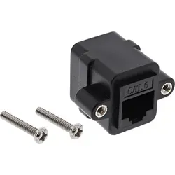 Inline® Patchkabelkupplung Cat.6, UTP, 2x RJ45 Buchse, zum Einbau
