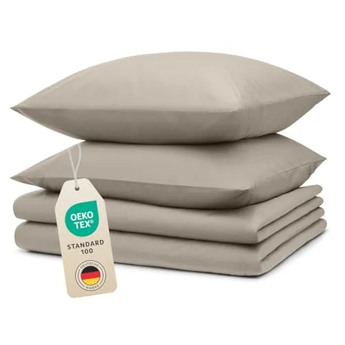 Blumtal Oeko-TEX Mikrofaser Bettwäsche - Bettwäsche-Sets aus atmungsaktiver, pflegeleichter Mikrofaser, zertifiziert nach Oeko-TEX für schadstofffreie Nächte und ein faltenfreies Erlebnis.