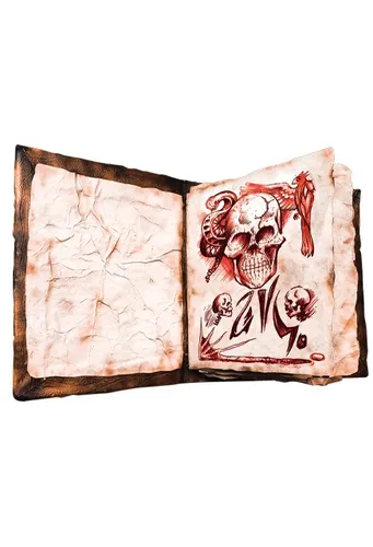 Evil Dead 2 Replica 1/1 - Das Buch des Todes Necronomicon V2 - Gemischte Lots, offizielles Lizenzprodukt mit detailgetreuer Nachbildung für Sammler und Horror-Fans.