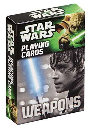 Cartamundi 22500179 - Star Wars Weapons, Spielkarten