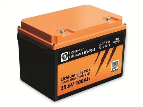 LIONTRON LiFePO4 Akku 25,6V 100Ah LX Smart BMS mit Bluetooth