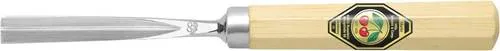 Kirschen Kerbschnitzbeitel gerade Stich 39 3239004 - Schnitzmesser mit V-förmiger Schneide und achtkantigem Weißbuchenheft, ideal für präzise Kerbschnitzarbeiten.