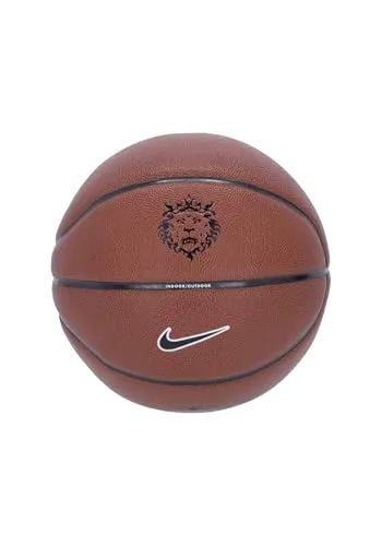 Nike LeBron James All Court 8P 2.0 Ball N1004368-855 - Unisex Basketball, langlebiges Gummi für optimalen Grip und Spielvergnügen auf jedem Untergrund.