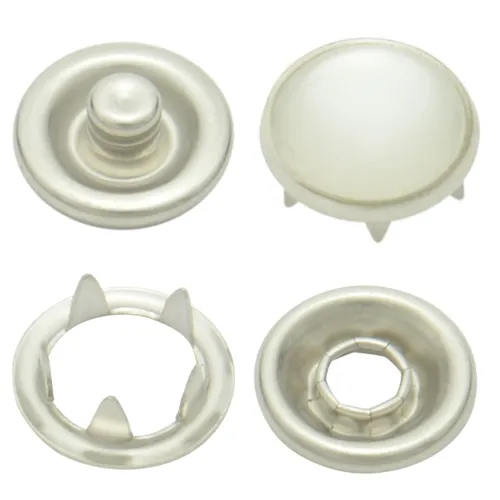 Rostfreie Druckknöpfe für Jersey o.ä. - nickelfreie Snaps Buttons Metallknöpfe