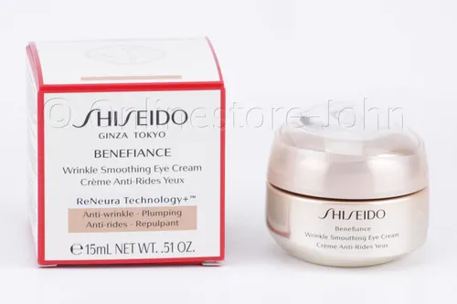Produktbild Shiseido Benefiance Wrinkle Smoothing Augencreme 15 ml