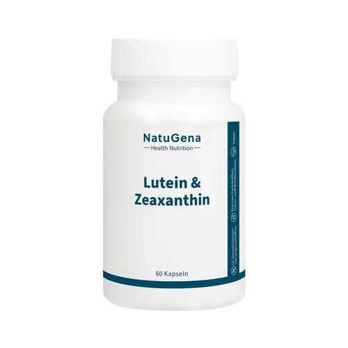 NatuGena Lutein & Zeaxanthin | 60 vegane Kapseln