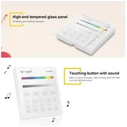 Fjernbetjening - RGB-W - 4 Zoner