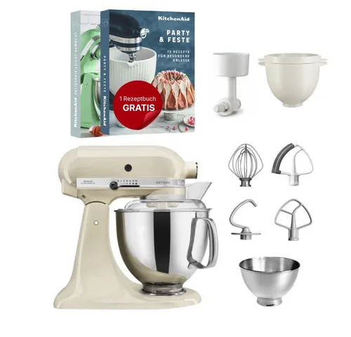 KitchenAid Küchenmaschine KitchenAid 4,8 L 5KSM175 Kuechenmaschine Breadlover Set