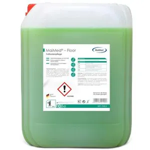 MaiMed Bodenpflege MyClean Floor 79803 - Konzentrat für Kunststoffböden - Kommerzieller Bodenreiniger, der Kunststoffböden reinigt und schützt. Bietet Langzeitschutz und maximale Rutschsicherheit für Linoleum, PVC und Sportböden. Ideal für die Unterhaltsreinigung mit 10 Liter Füllmenge.