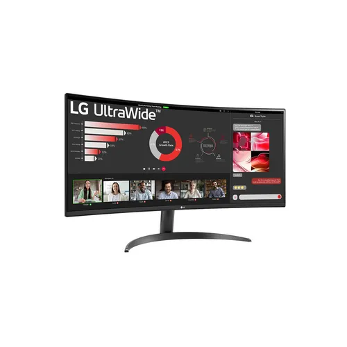 LG UltraWide 21:9 Curved QHD Monitor 34WR50QC-B von LG