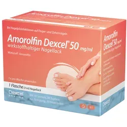 Amorolfin Dexcel Nagellack 50 mg/ml 3 ml