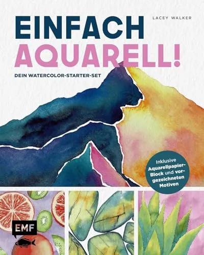 Einfach Aquarell! Watercolor-Starter-Set mit Anleitungen