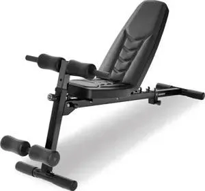 Hantelbank klappbar Rückentrainer Bauchtrainer Flachbank , 8in1 Multifunktion Easyfoldsystem