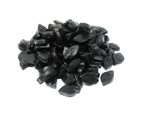 Fruchtgummi Bären & Co. Süßigkeit, Lakritz Kräuterblätter starkes Lakritz in Blattform zuckerfrei 300g