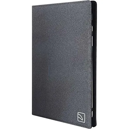 Tucano TAB-VT910 Vento, Textiles Folio für Tablet mit Standfunktion, universelle X-Fit-Halterung schwarz 9-10