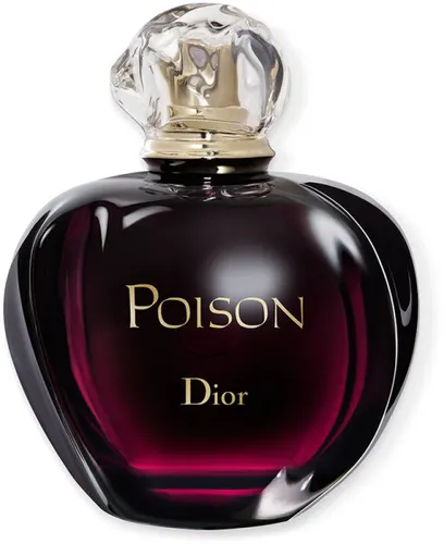 Christian Dior Poison Eau de Toilette 100 ml - Eleganter Damenduft mit femininer Aura, verführerische Duftkomposition aus Aprikose, Jasmin und Vanille