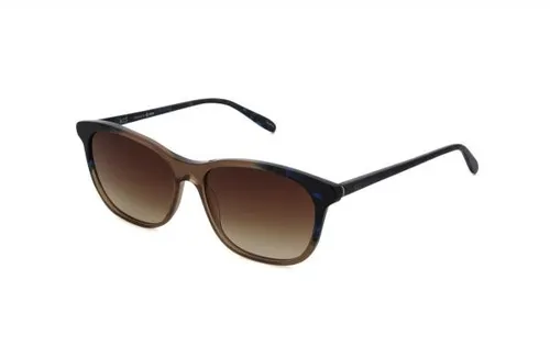 HIS HS514 3 Damen Sonnenbrille Kunststoff Oval Braun von HIS