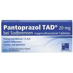 Pantoprazol TAD 20mg bei Sodbrennen