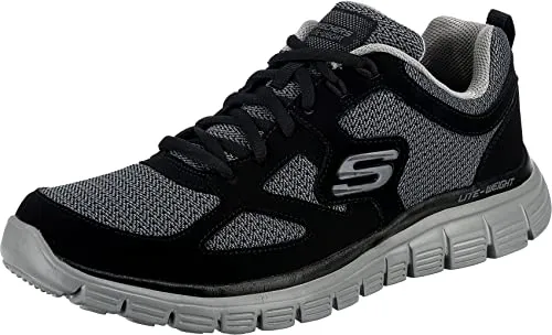 Skechers Burns-Agoura Herren Turnschuhe, Schwarz, 43 EU von Skechers