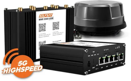 SELFSAT MWR 5560 eSIM 5G WLAN Router