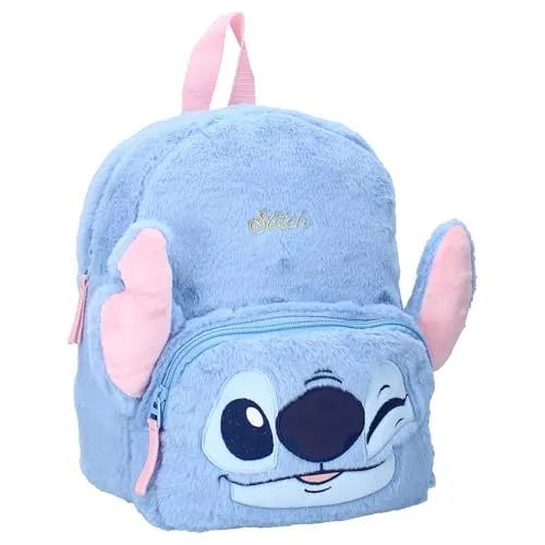 Lilo & Stitch Rucksack Fluffy Festival 26 cm in blau von Vadobag