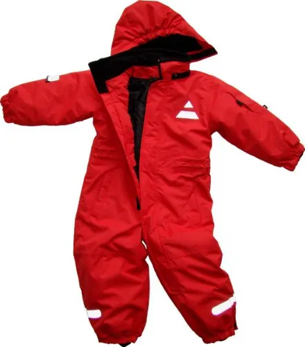 Maylynn Mini Softshell Schneeanzug rot, Größe: 86 - Wasserdichter und atmungsaktiver Schneeanzug für Jungen, ideal für kalte Tage. Mit reflektierenden Streifen für Sicherheit und einem langen Reißverschluss für einfaches An- und Ausziehen.