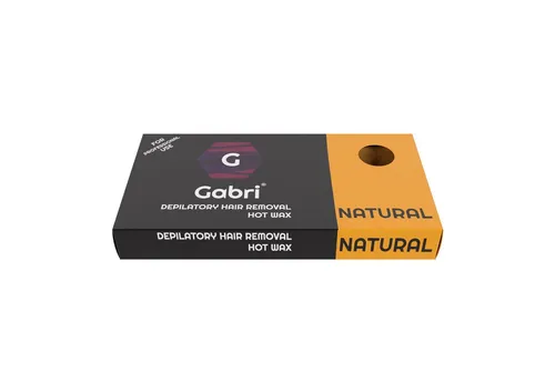 Gabri Professional Enthaarungscreme Gabri Professional - Hair Removal Hot Wax Natural 500g