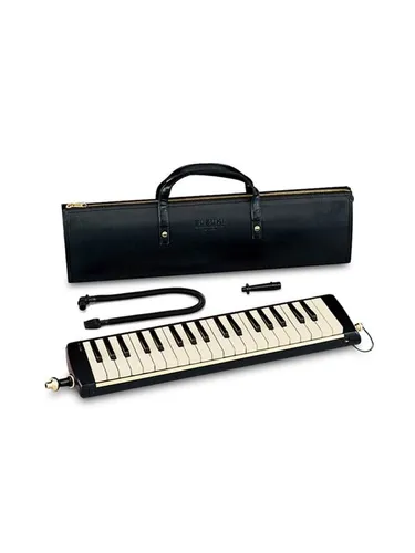 Suzuki PRO-37 V3 Keyboard Harmonika Melodion - Professionelle Melodica mit 37 Tasten, Aluminiumabdeckung und konischer Leitung aus Phosphorbronze für einen klaren Klang. Ideal für Musiker und Einsteiger!