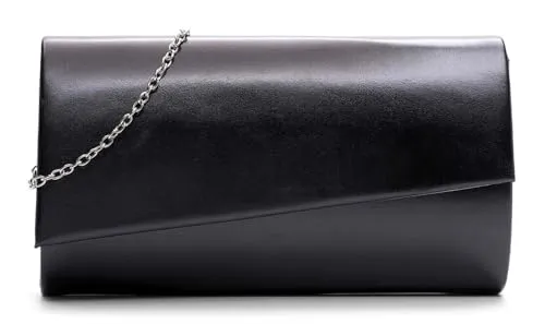 Tamaris Clutch TAS Amalia – Elegante Handtasche für Damen - Clutches – Schicke Feinsynthetik-Clutch mit Logo-Patch, ideal für jeden Anlass und bietet ausreichend Platz für Ihre Essentials.