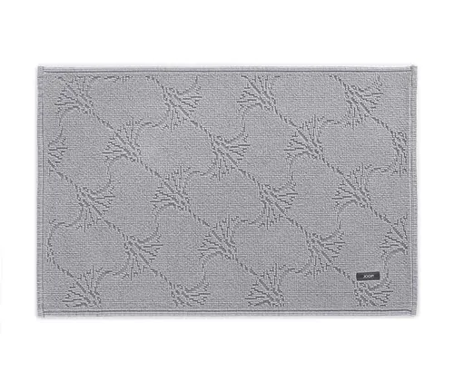 Joop! Badteppich New Cornflower 60x90 cm in silber von JOOP!