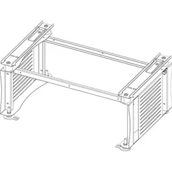 Daikin Design-Standkonsole 1A aus Edelstahl von DAIKIN