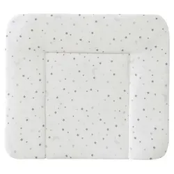 Roba Wickelauflage Sternenzauber 85x75cm - Wickelauflagen für Jungen & Mädchen, PU-beschichtet für einfache Reinigung und langlebigen Schutz beim Wickeln.